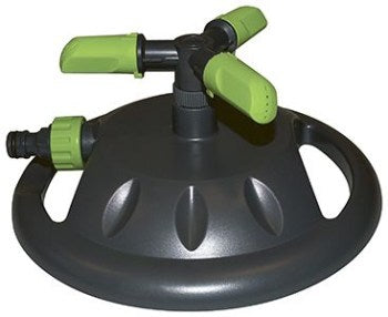 Ryom irrigatore rotante 360° per prato e aiuole