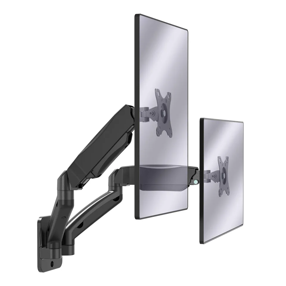 VonHaus Supporto parete doppio monitor 17-27 pollici VESA