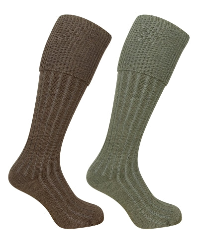 Hoggs of Fife 1902 Turnover calze caccia lana 41-44