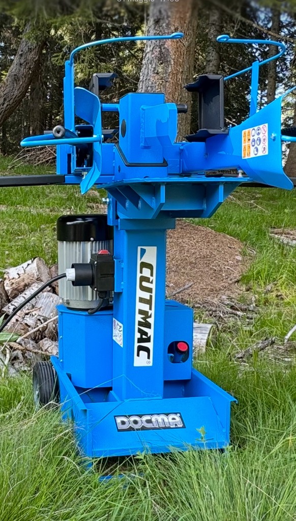 Docma SVG800 Rapid Plus spaccalegna elettrico 8 t