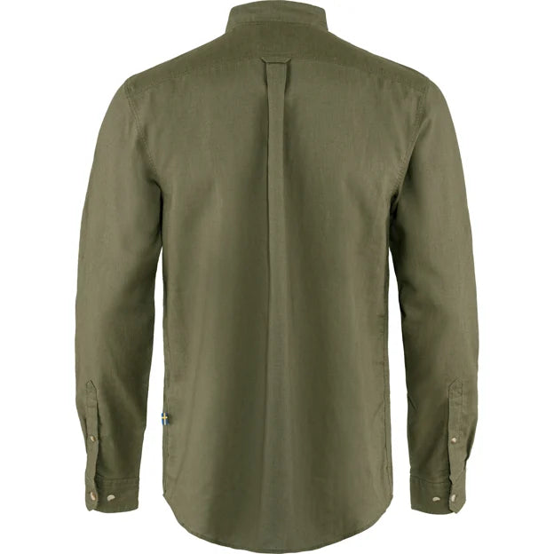 Fjällräven Övik Travel Shirt LS Camicia Uomo M leggera