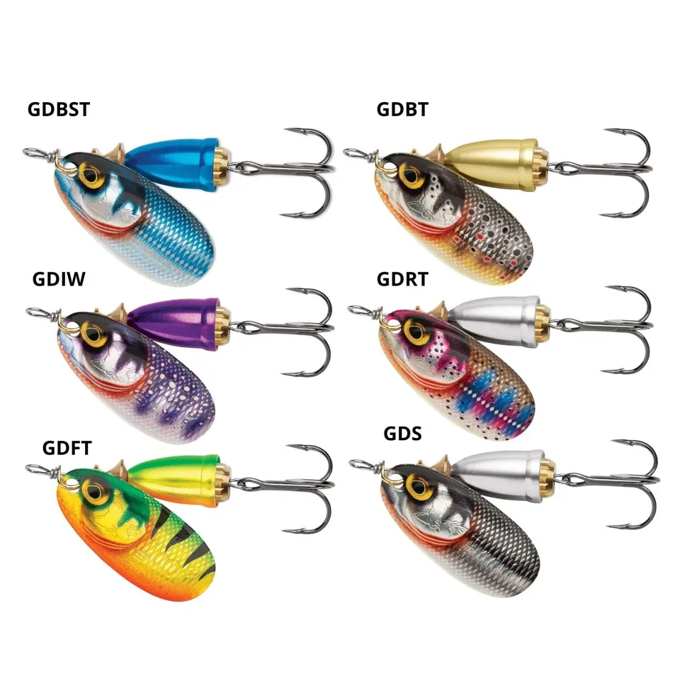 Blue Fox Classic Vibrax Cucchiaino Spinner N.4 10 g Gilded
