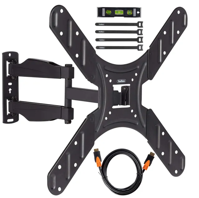 VonHaus Staffa TV Orientabile 20-50 Pollici Slim VESA 400