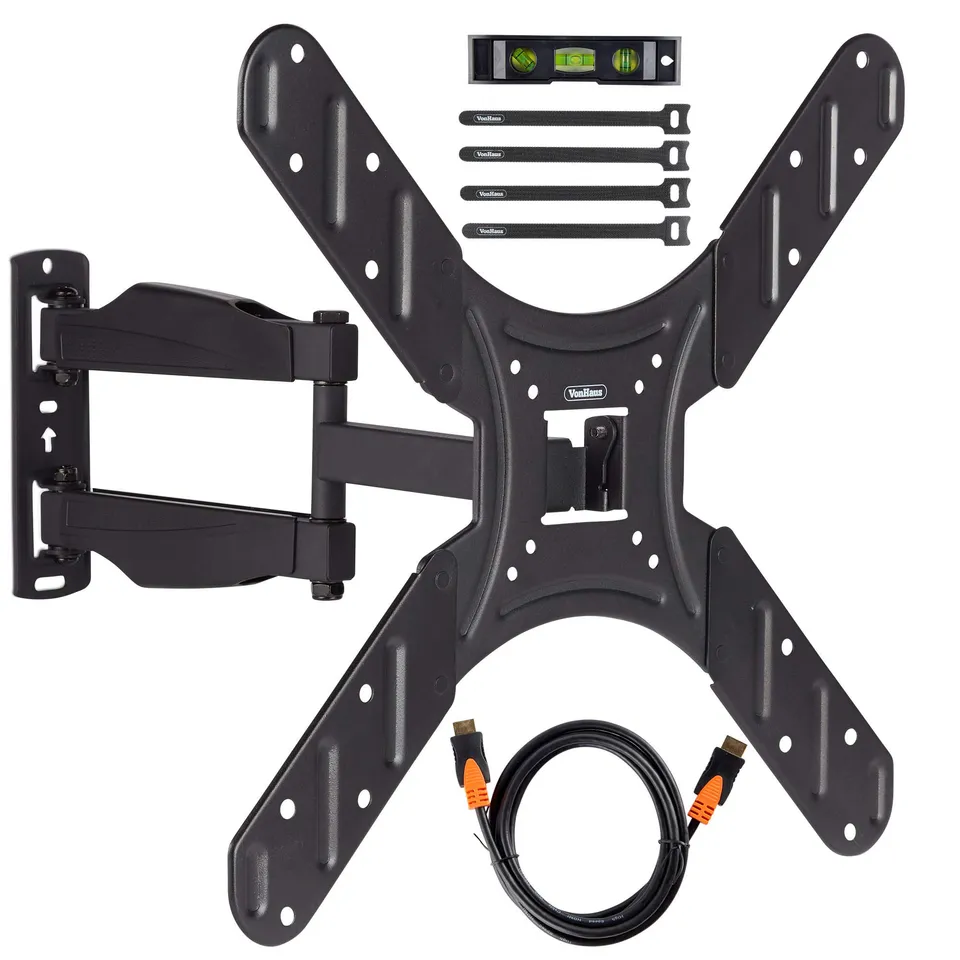VonHaus Staffa TV Orientabile 20-50 Pollici Slim VESA 400