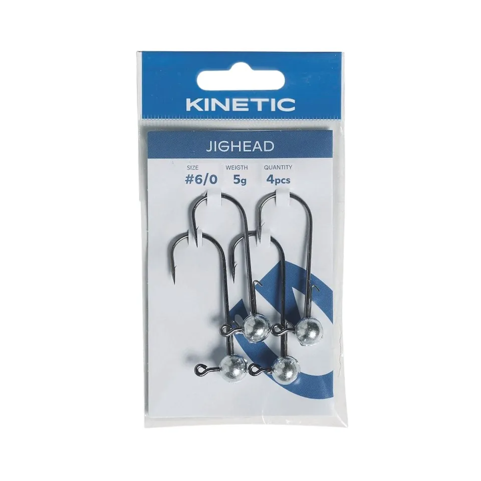Kinetic Jighead 2/0 12 g testina jig senza piombo