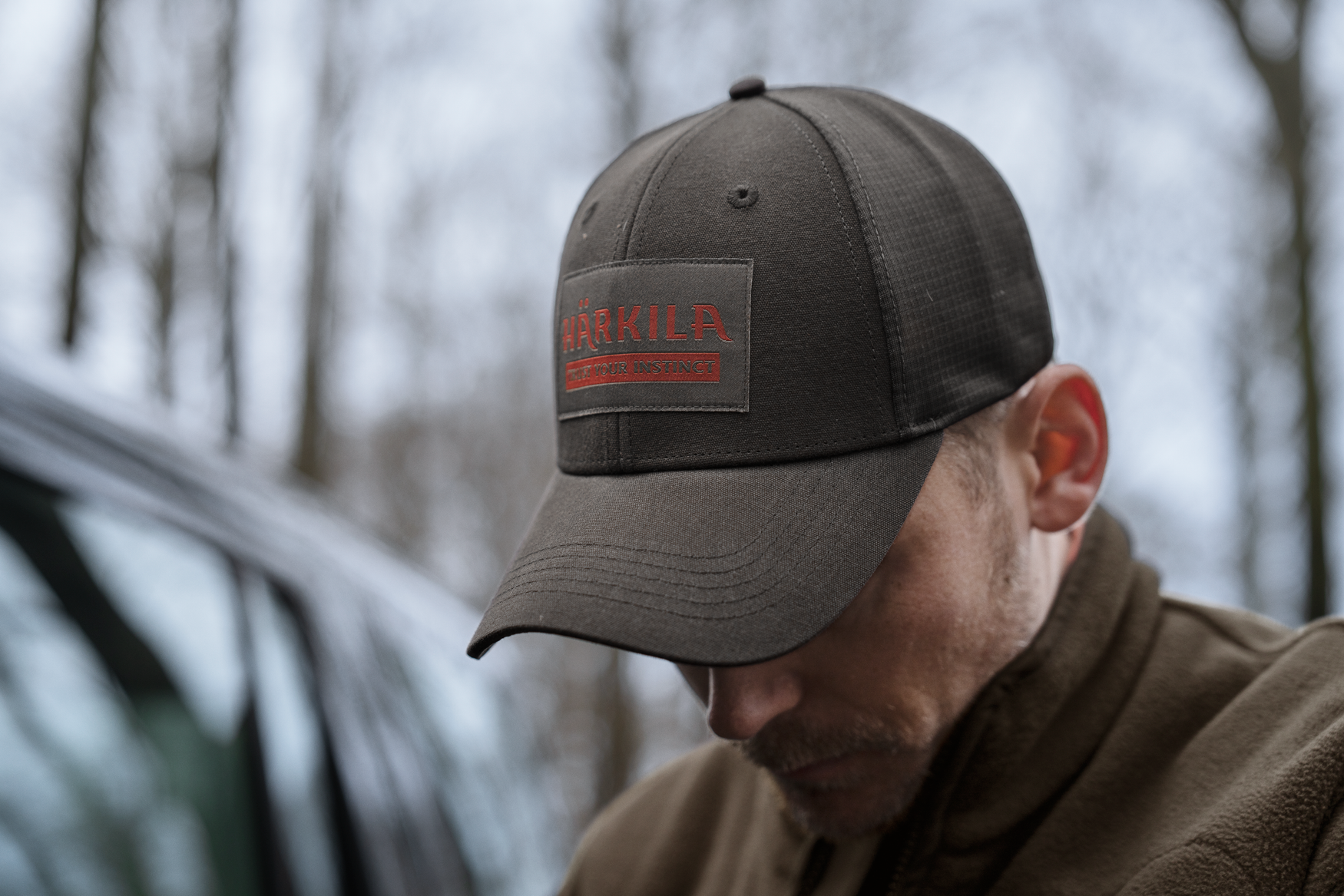 Härkila Logo cappellino Shadow Brown regolabile