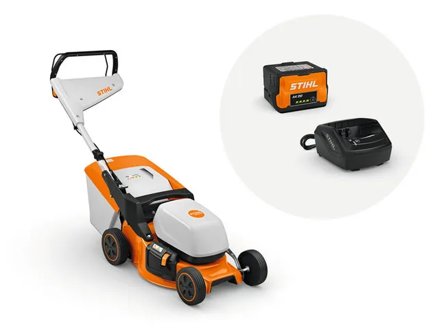 Stihl RMA 243.3 tosaerba batteria set AK 20
