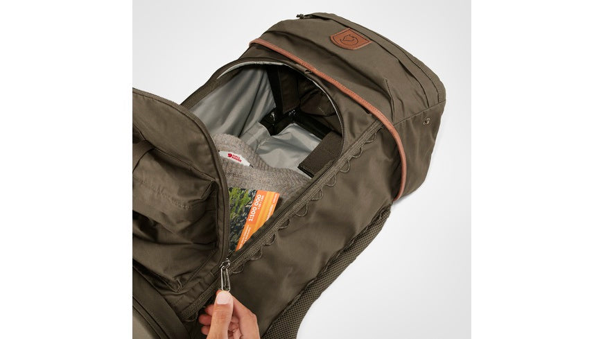 Fjällräven Singi Stubben zaino sgabello 27L verde
