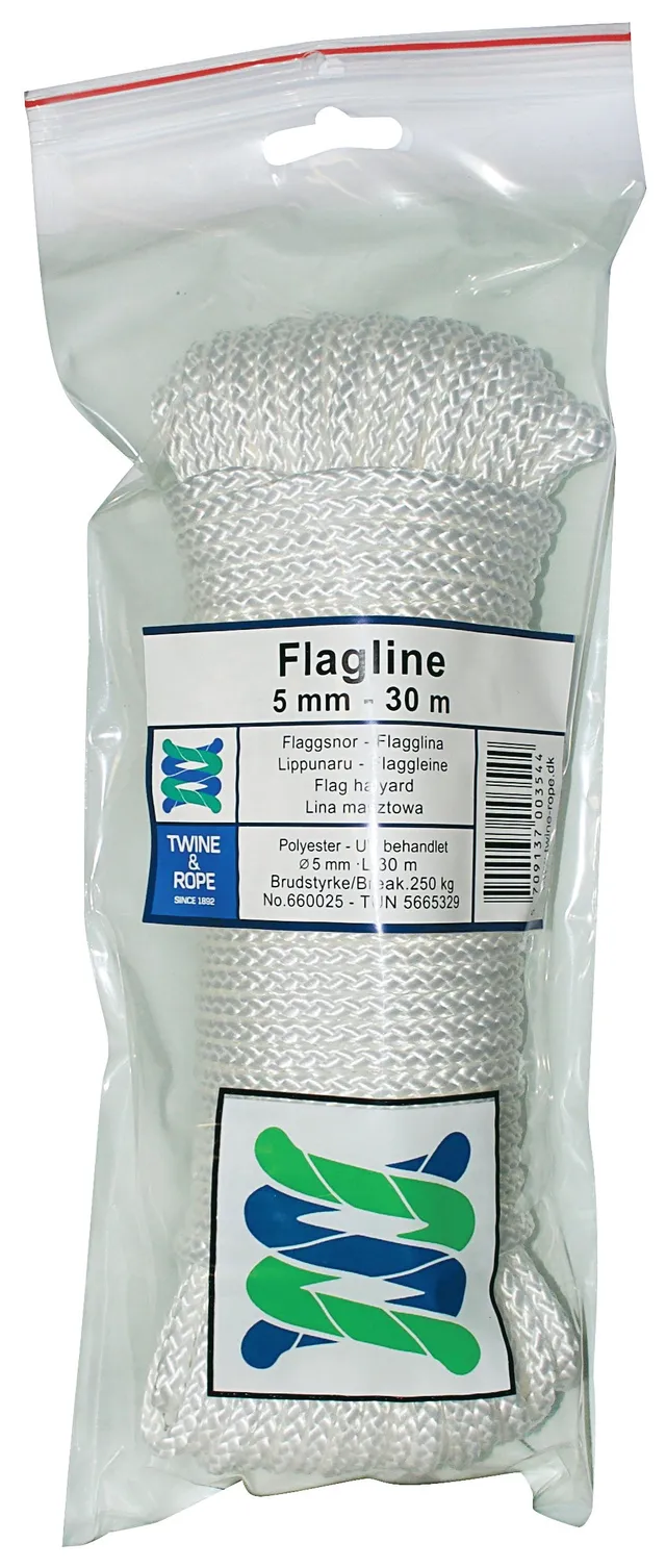 Polyflex Flagline corda bandiera 5 mm 30 m