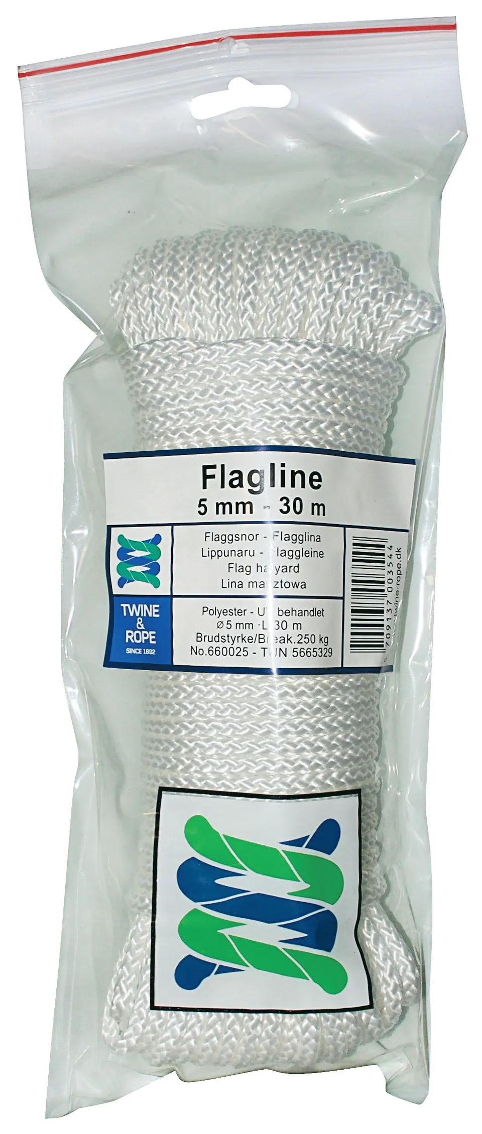 Polyflex Flagline corda bandiera 5 mm 30 m