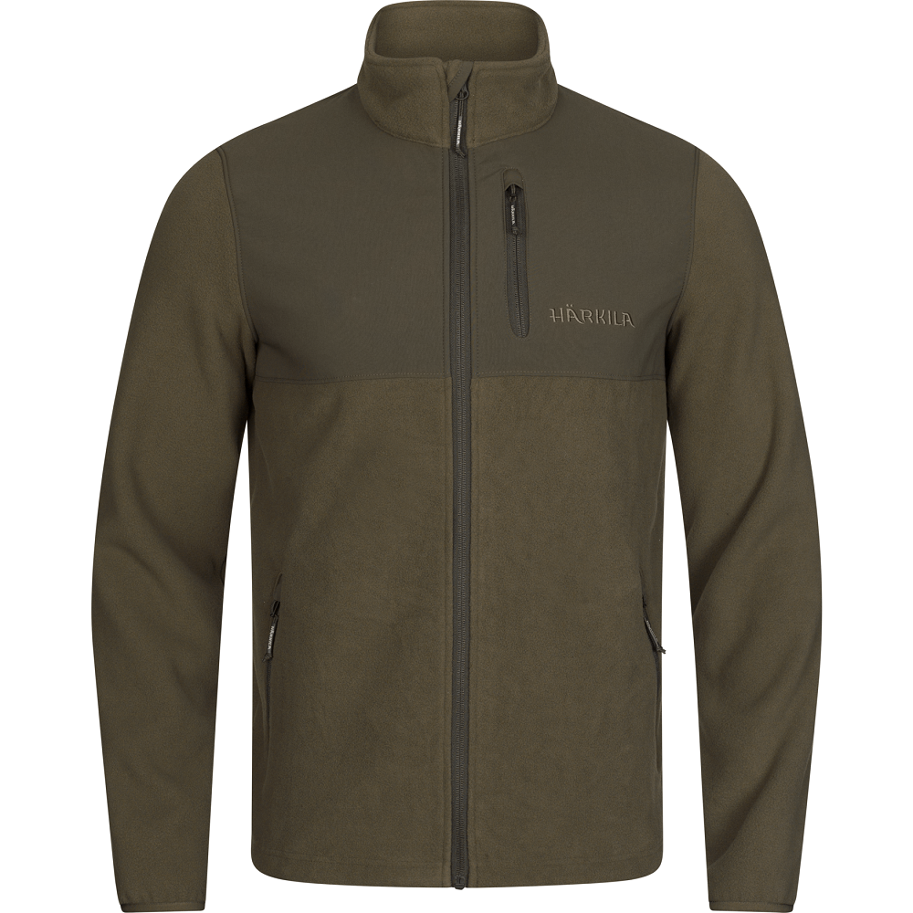 Härkila Fjell giacca pile Light Willow Green caccia