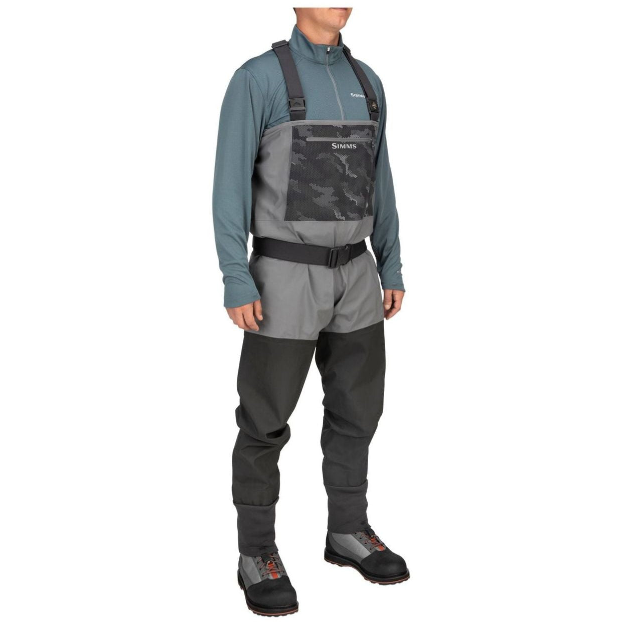 Simms Guide Classic Stockingfoot waders Carbon GORE-TEX
