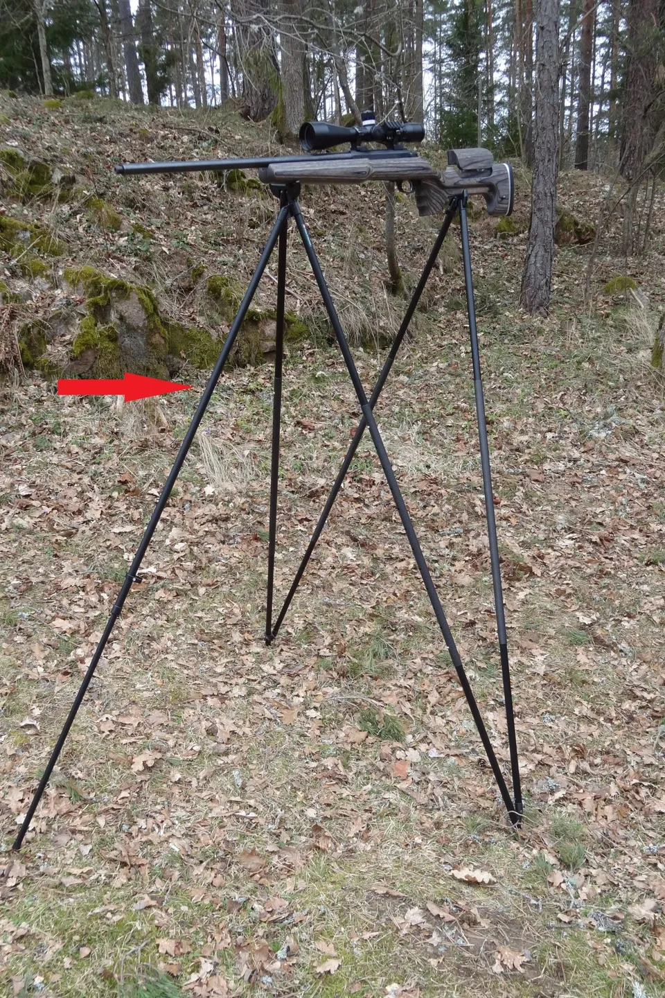 Viper-Flex Styx Journey+ Single Leg appoggio tiro alluminio