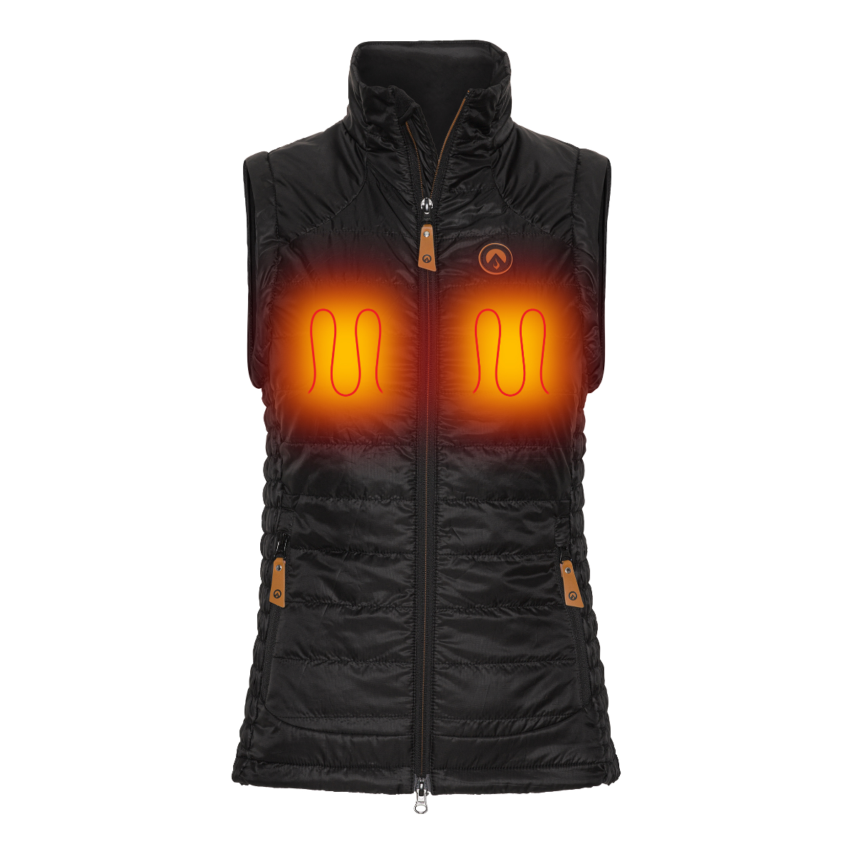 Happyhot Alaska gilet riscaldato donna con powerbank