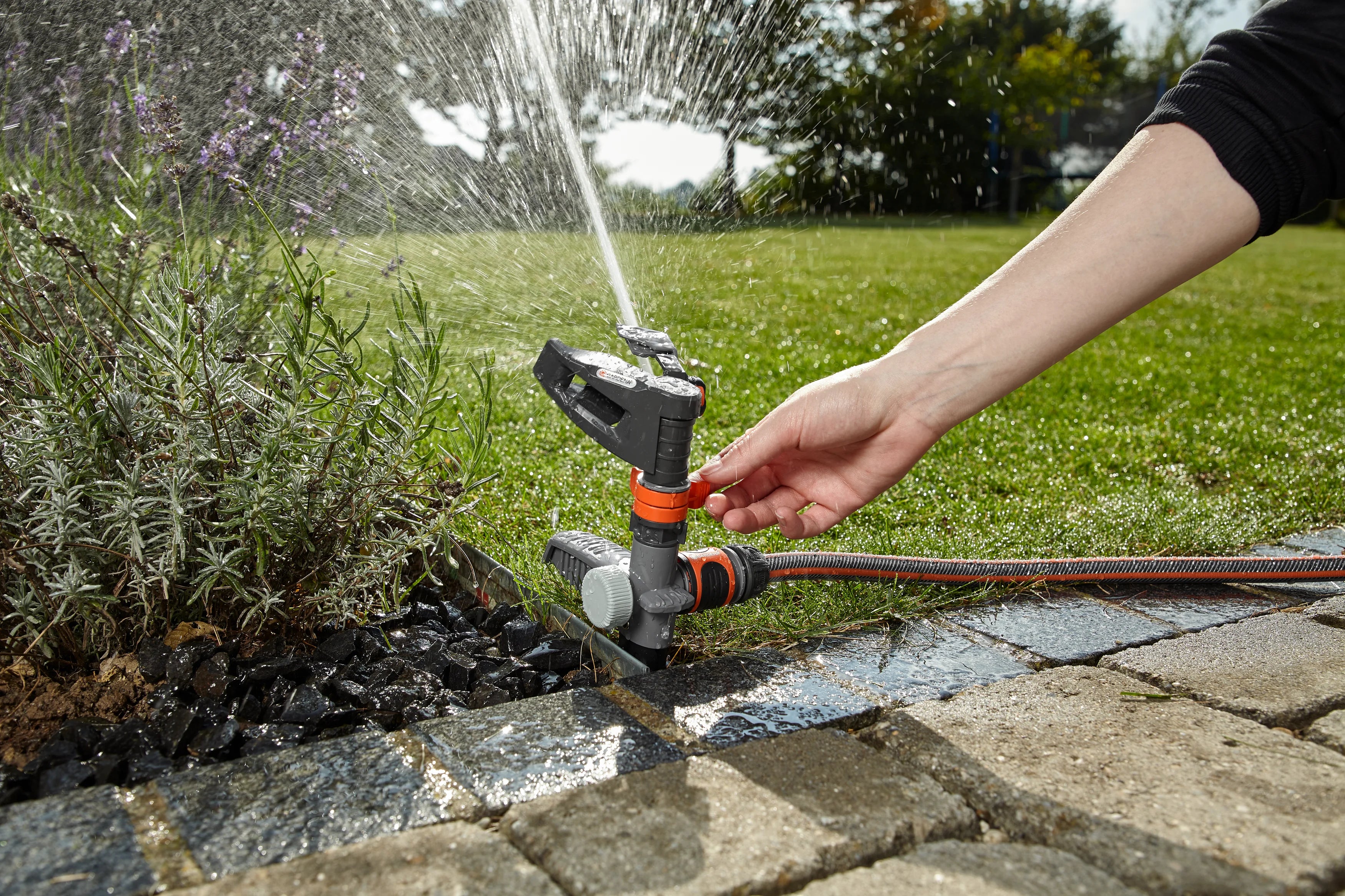 Gardena Impuls Irrigatore a Impulso con Picchetto