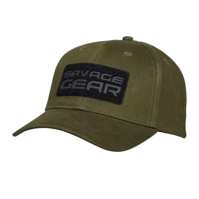 Savage Gear Badge cappellino pesca verde regolabile