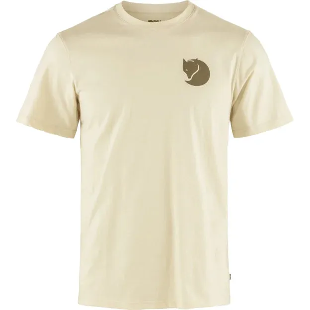 Fjällräven Walk With Nature T-shirt M maglietta Chalk White M cotone