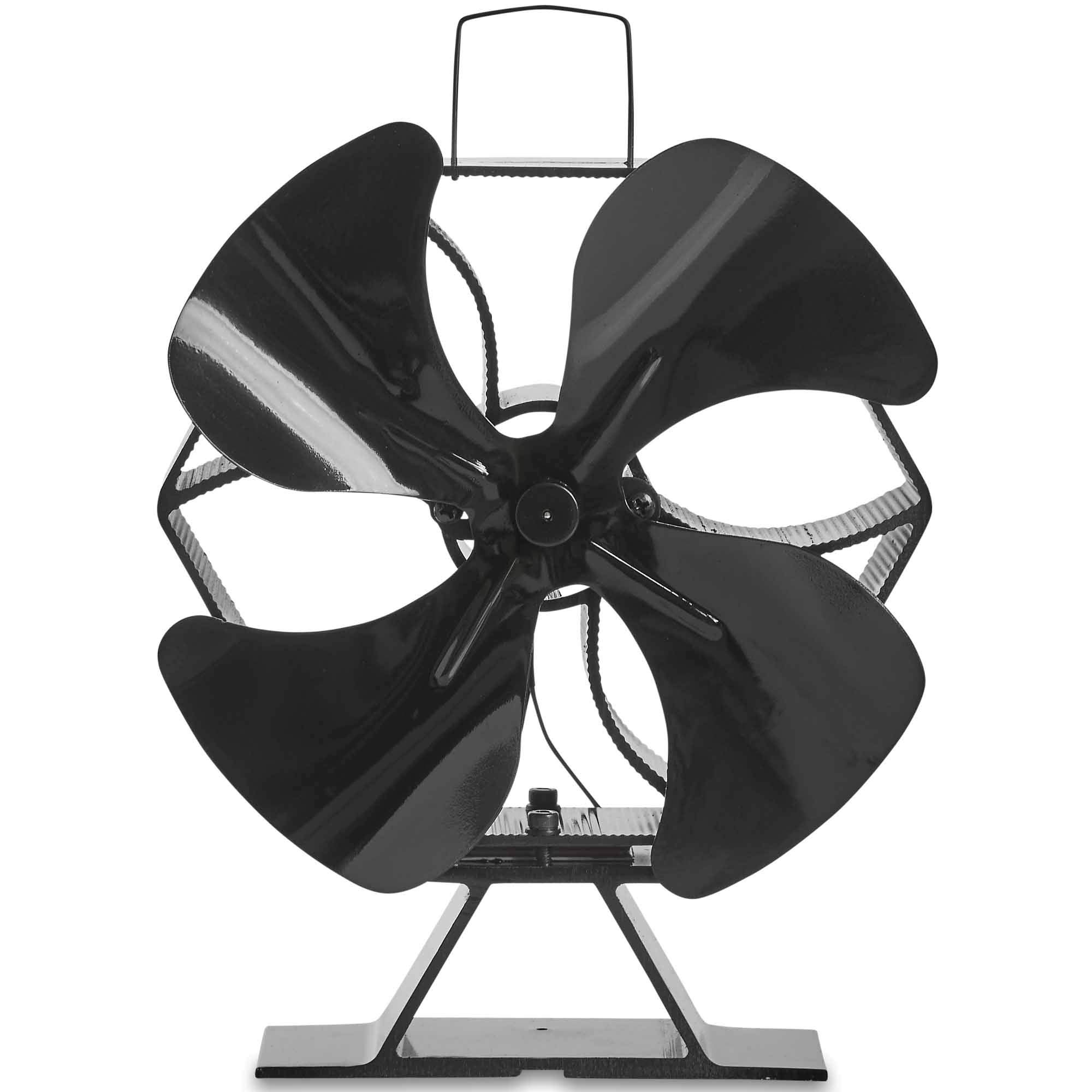 Vonhaus Ventilatore per Stufa XL 4 Pale Termoelettrico