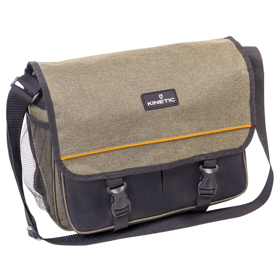 Kinetic 3 Boxes borsa pesca Olive 3 scatole