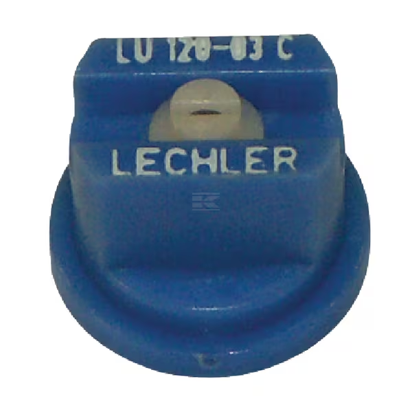 Ugello piatto LU 120° ceramica blu per lancia