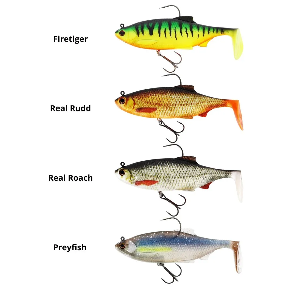 Westin Ricky The Roach Shadtail esca Firetiger 14 cm 57 g