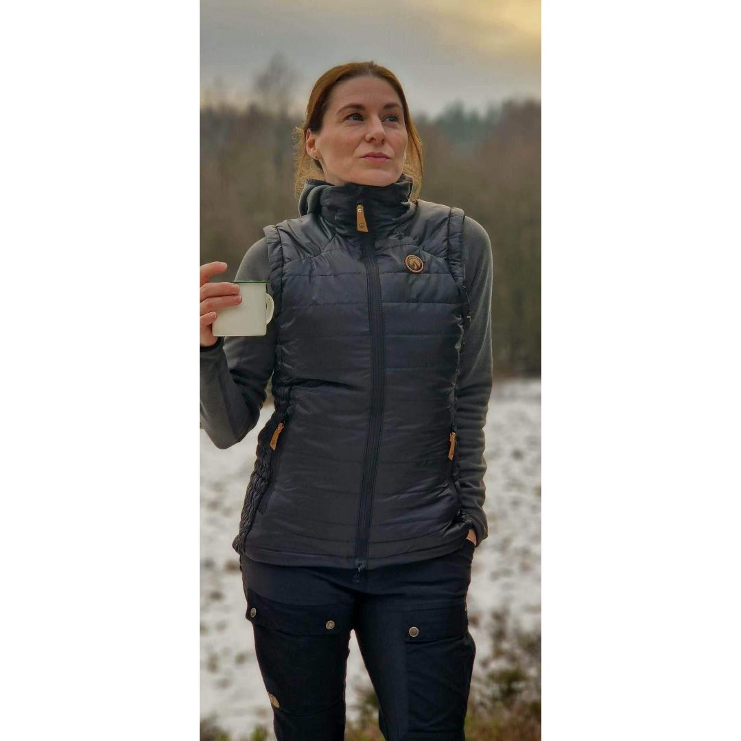 Happyhot Alaska gilet riscaldato donna con powerbank