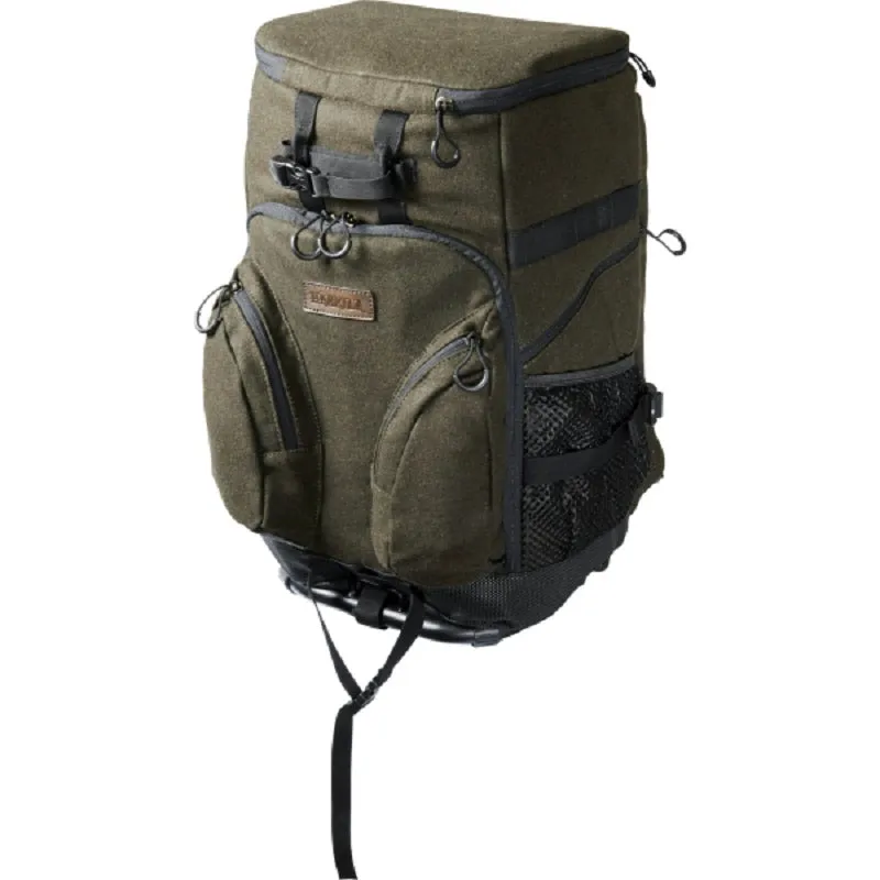 Härkila Metso zaino sgabello caccia 25L con sedia 200 kg