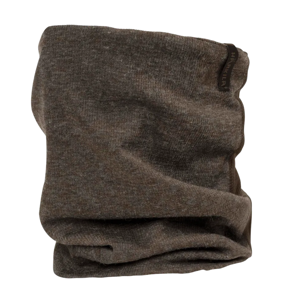 Härkila Kodiak CleverWool scaldacollo Dark Hunting Green lana