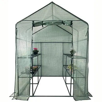 Ryom Mini serra 143x143x195 cm con 8 ripiani