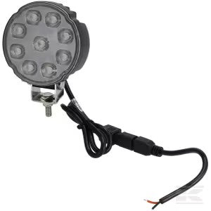 Faro lavoro LED rotondo 27W 3420 lumen luce bianca