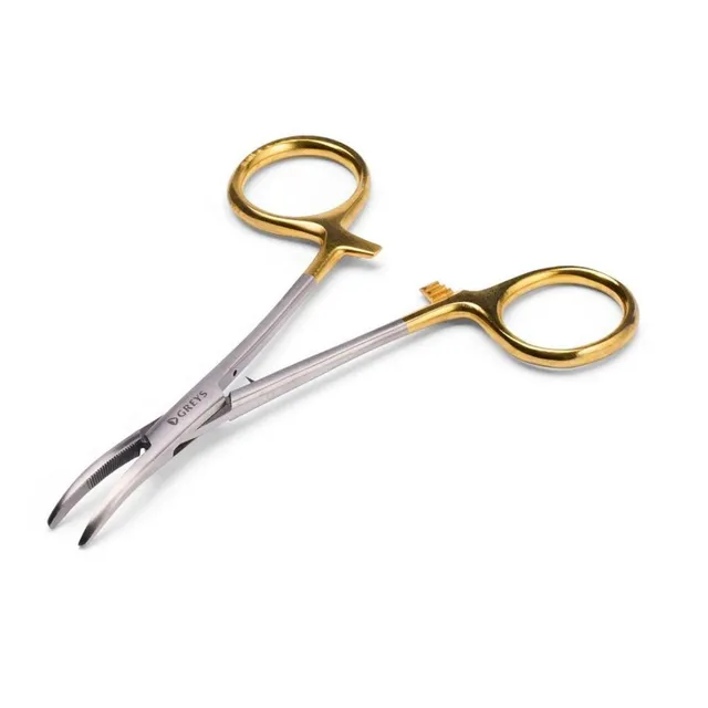 Greys Curved Forceps 14cm pinza da pesca curva 14 cm
