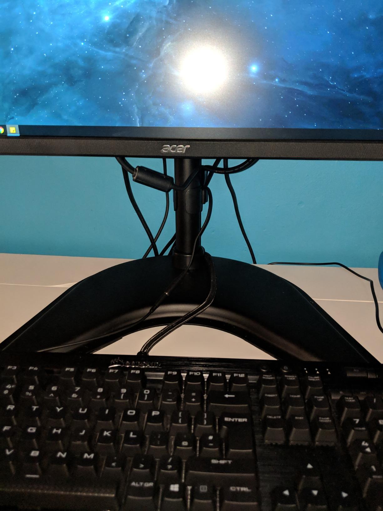 VonHaus supporto triplo 3 monitor 13-27 pollici VESA
