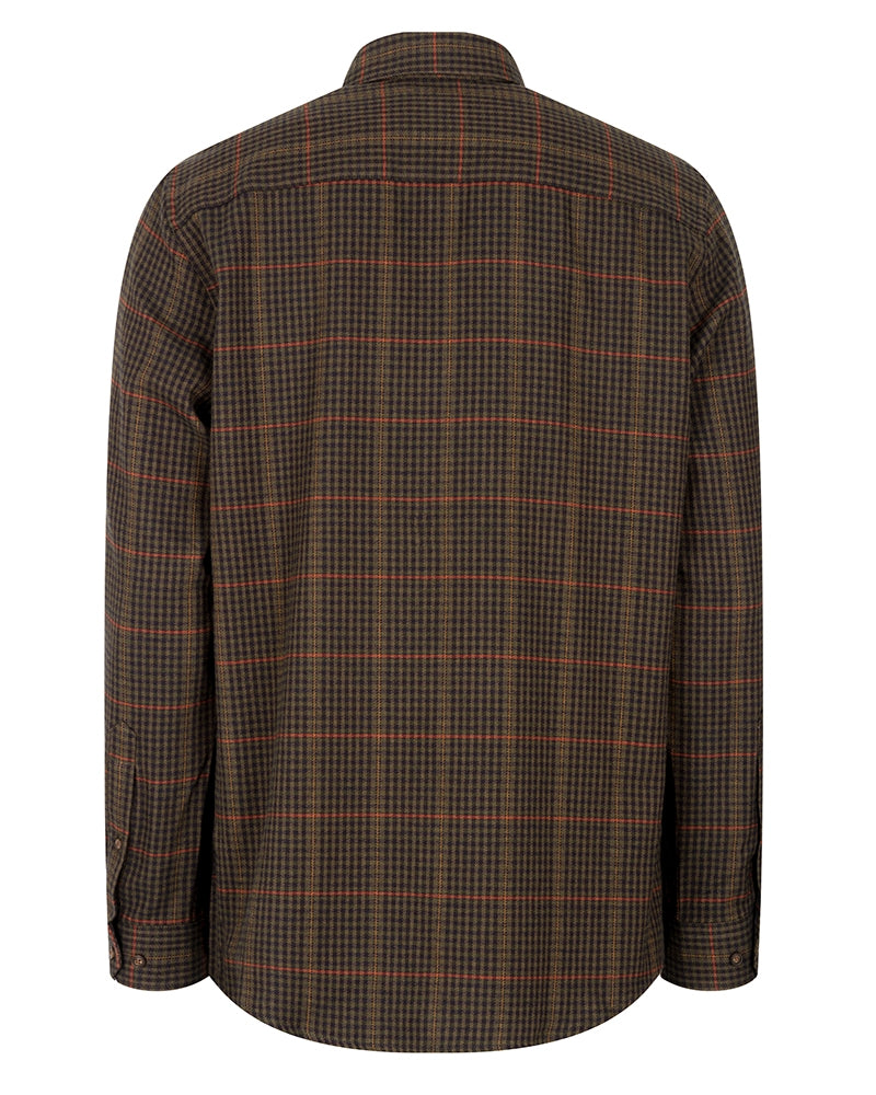 Hoggs of Fife Harris camicia caccia cotone lana quadri