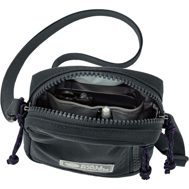 Fjällräven Vardag Pocket Small tracolla Coal Black riciclata