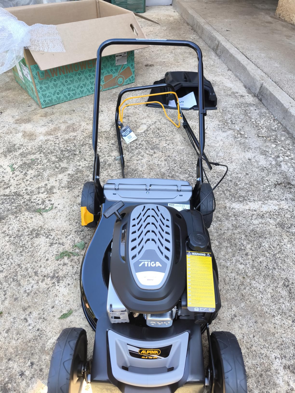 Alpina AL5 46 SA Tagliaerba Scoppio 46 cm 139 cc Sacco