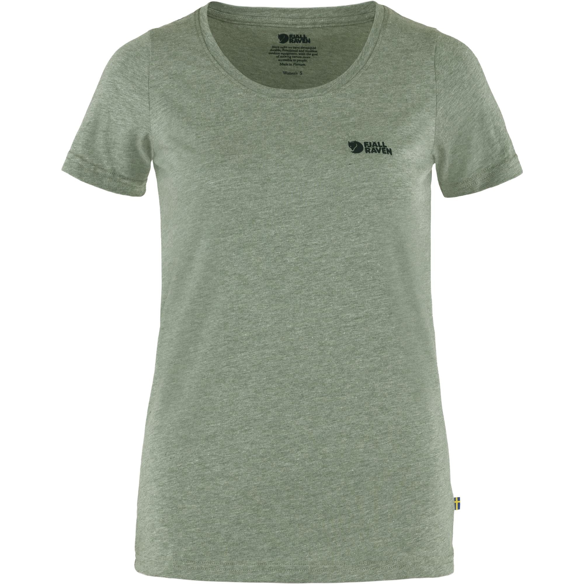 Fjällräven Logo T-Shirt W maglietta donna patina green
