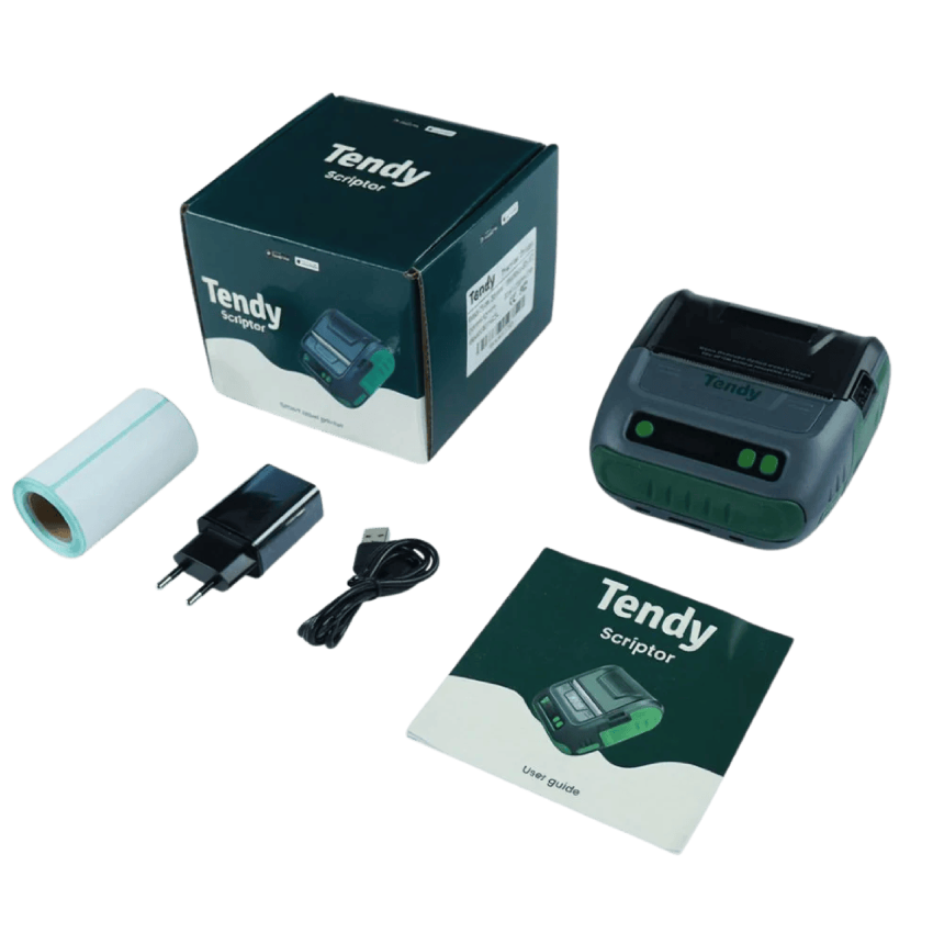 Tendy Scriptor stampante etichette bluetooth ricaricabile