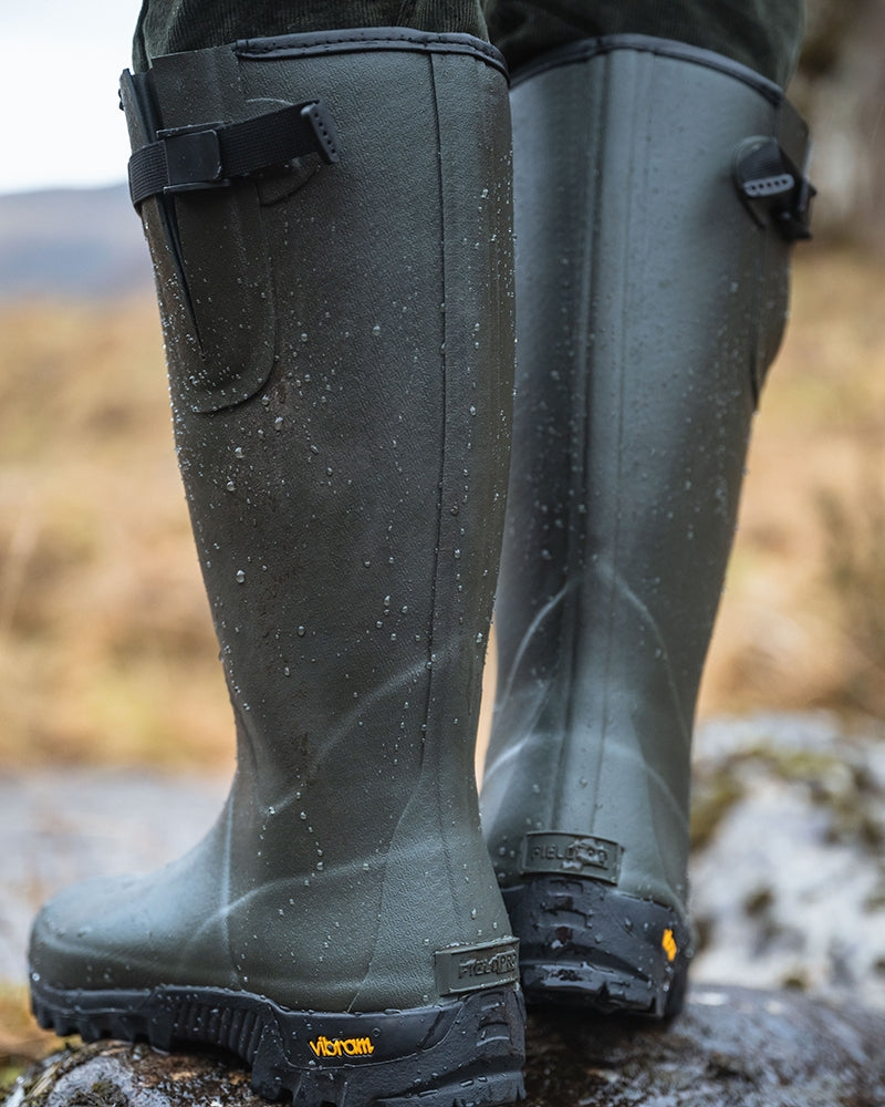 Hoggs of Fife Field Sport Wellington stivali gomma neoprene 4 mm