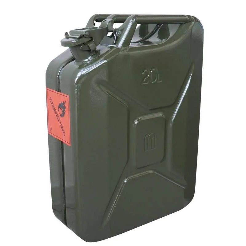 Jerry Can Tanica Metallo 20 Litri Carburante