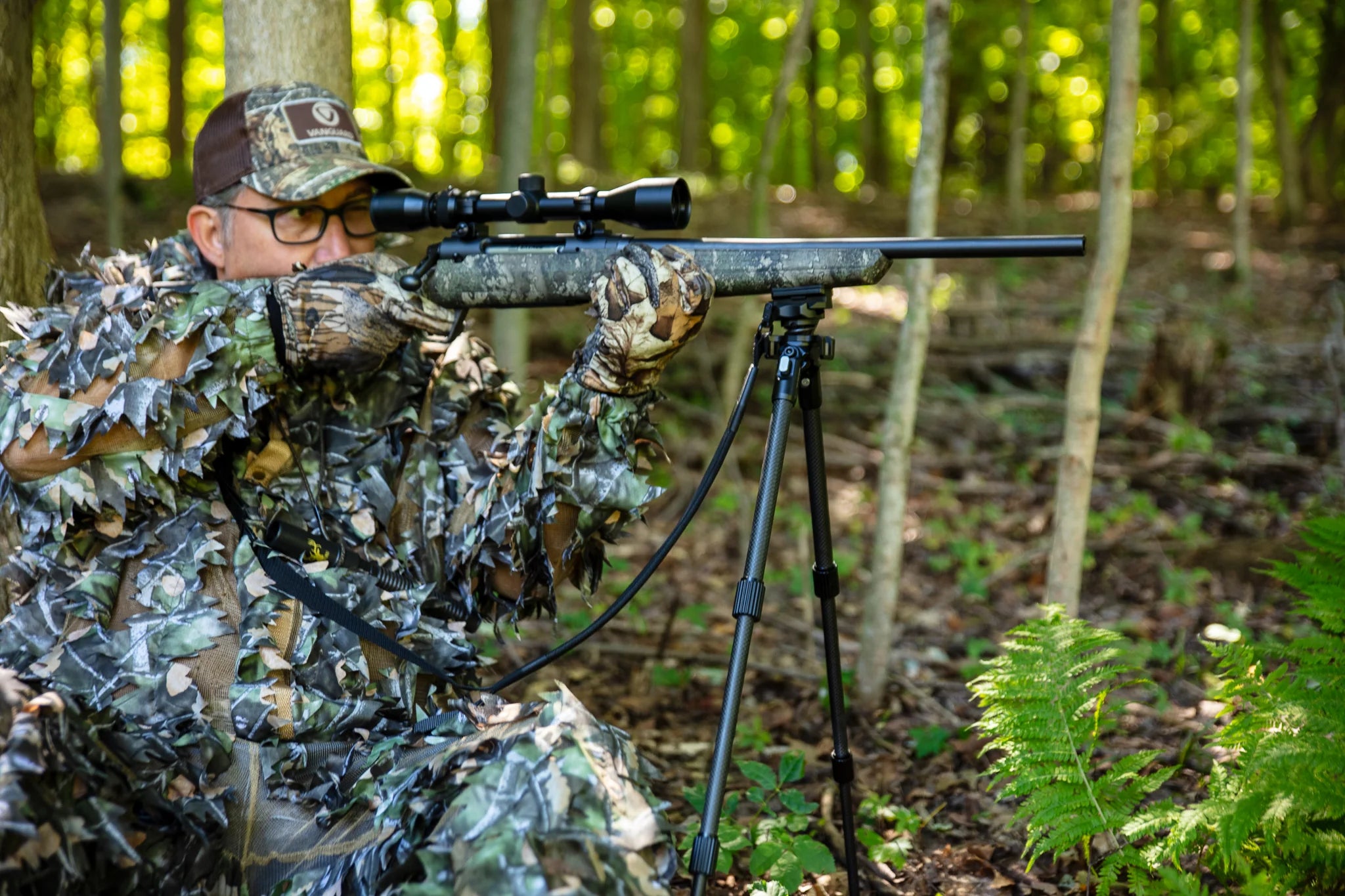 Vanguard Equalizer 3QS Carbon bipiede caccia Picatinny