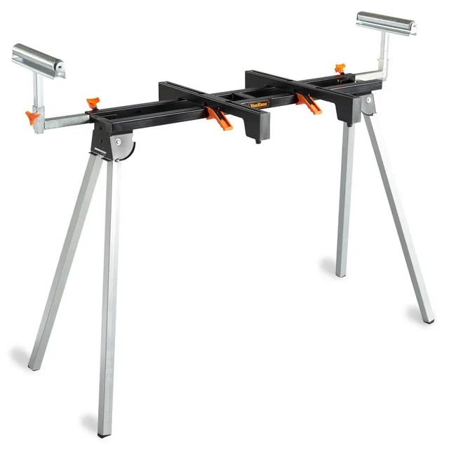 VonHaus supporto troncatrice cavalletto 100 kg estensibile