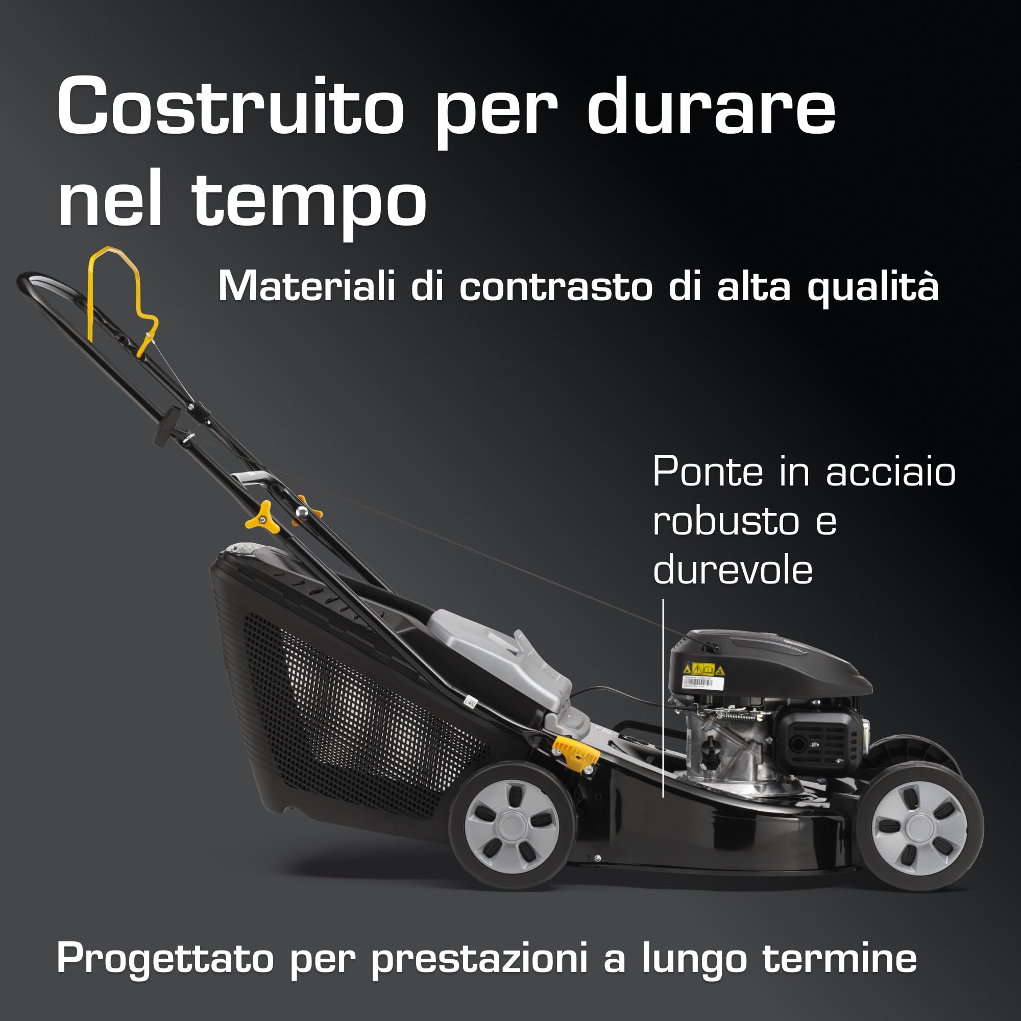 Alpina AL4 41 A Tagliaerba a Scoppio 41 cm per Prati fino a 1000 m²