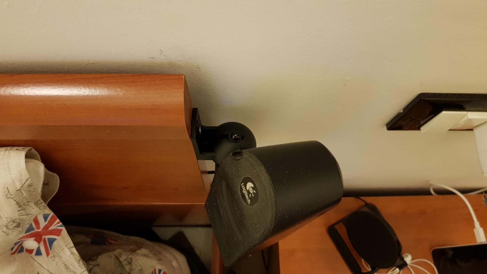 VonHaus Supporti Altoparlanti a Parete 2 Pezzi Orientabili