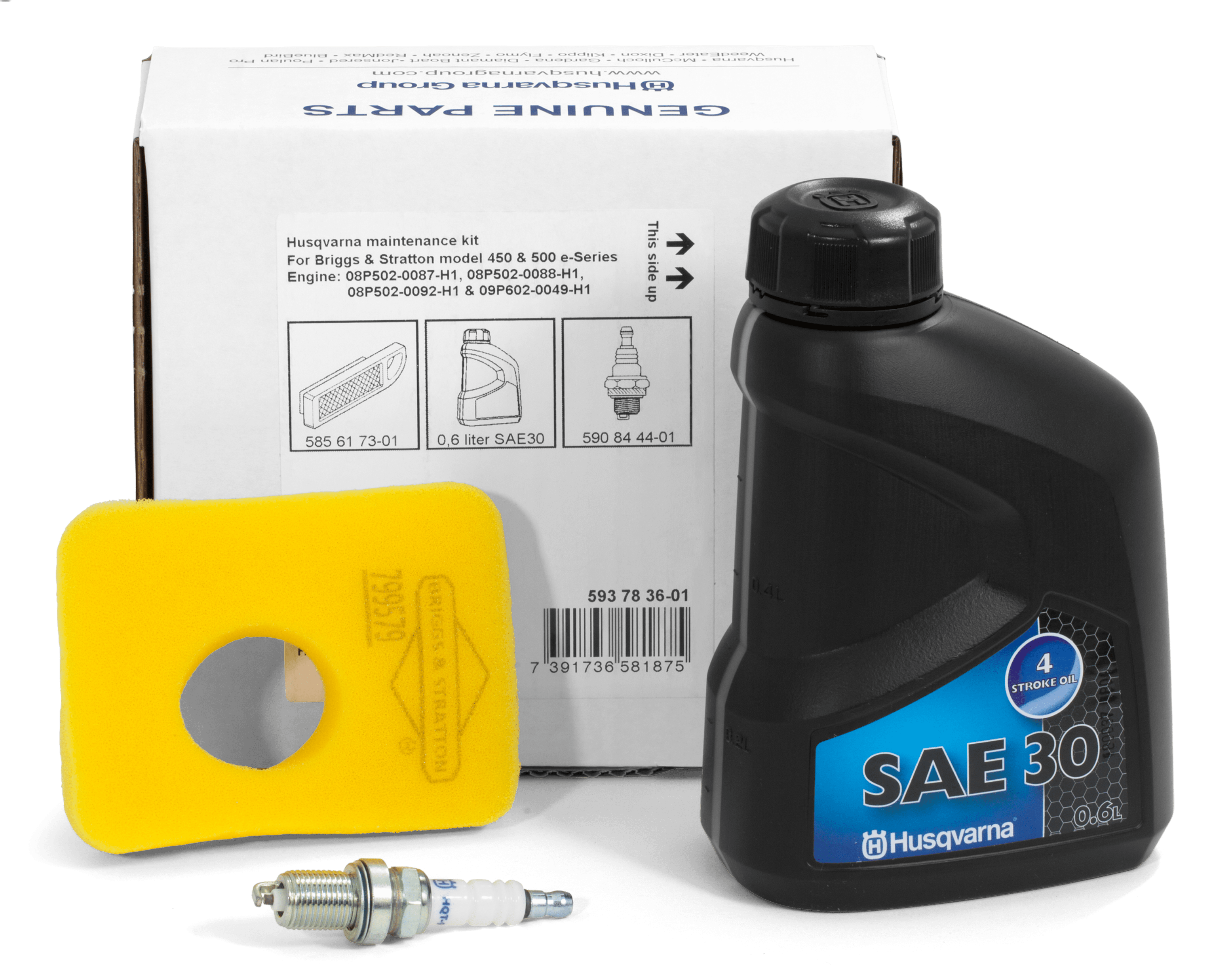 Briggs & Stratton BS 450/5 kit manutenzione rasaerba