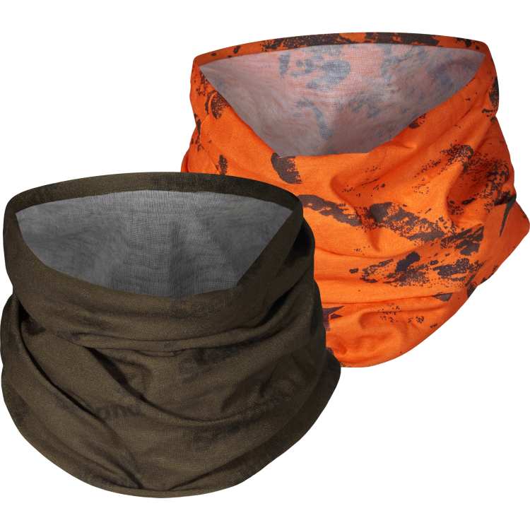 Seeland 2-Pack Scaldacollo Verde Arancio Taglia Unica