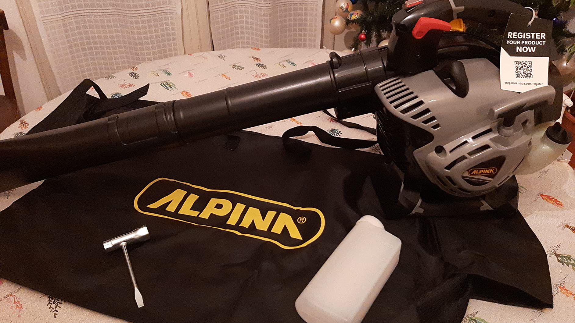 Alpina ABL 27 V Soffiatore Aspiratore Scoppio 55 L