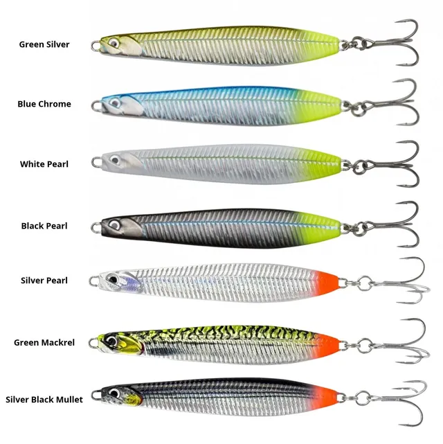 Savage Gear Surf Seeker cucchiaino 30g Green Silver