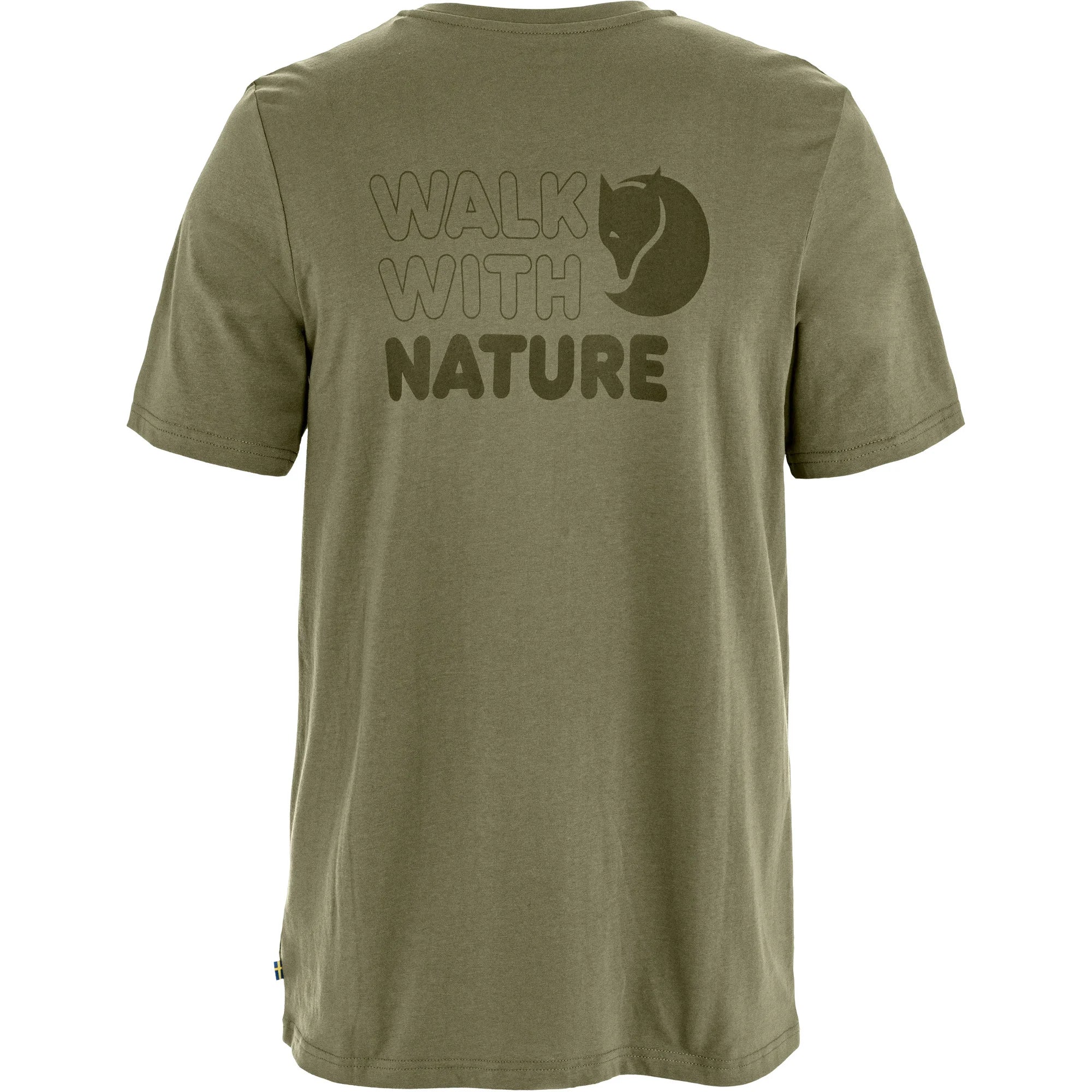 Fjällräven Walk With Nature t-shirt uomo M verde