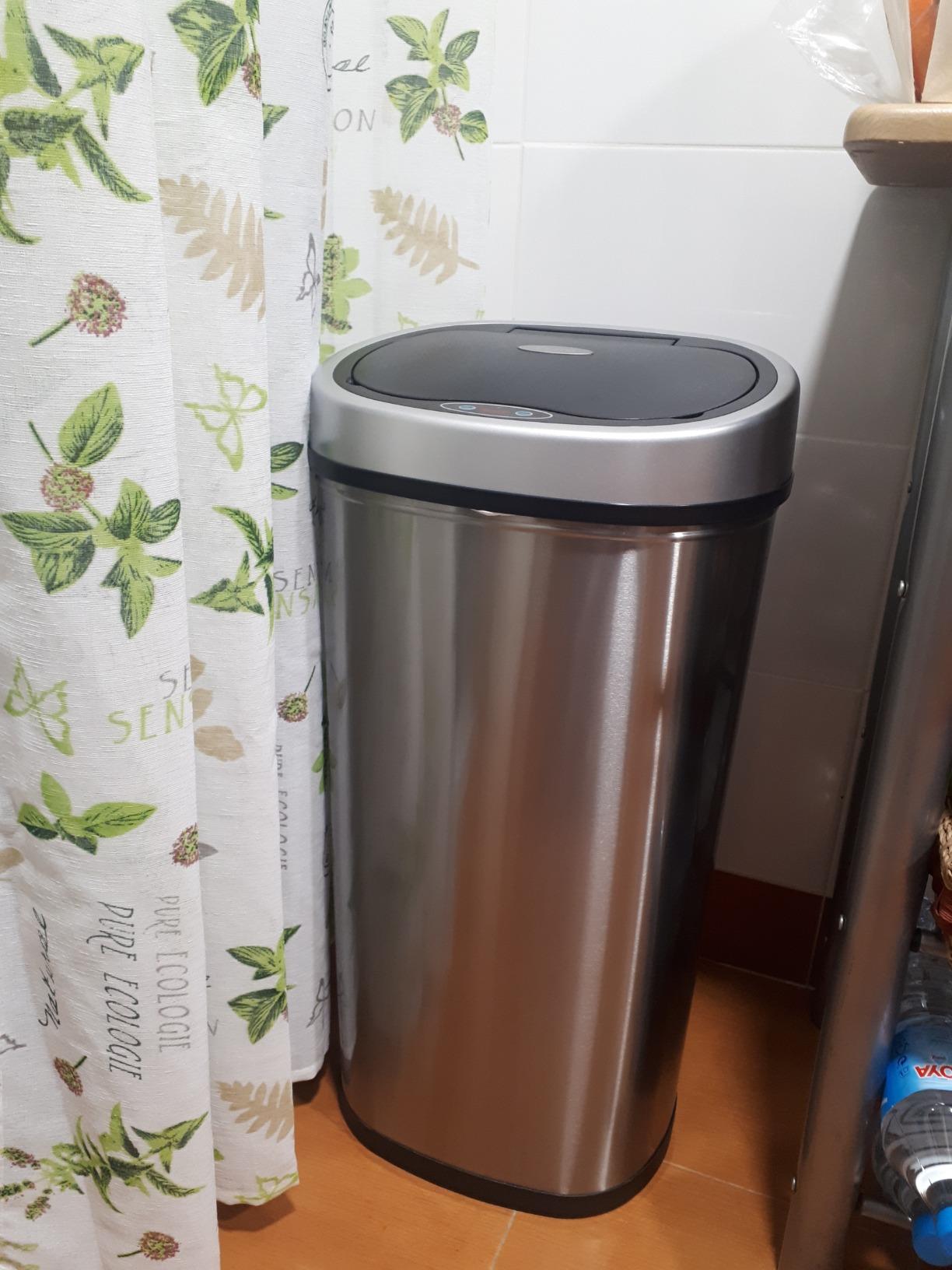 VonHaus Pattumiera Sensore 50L Inox Automatica
