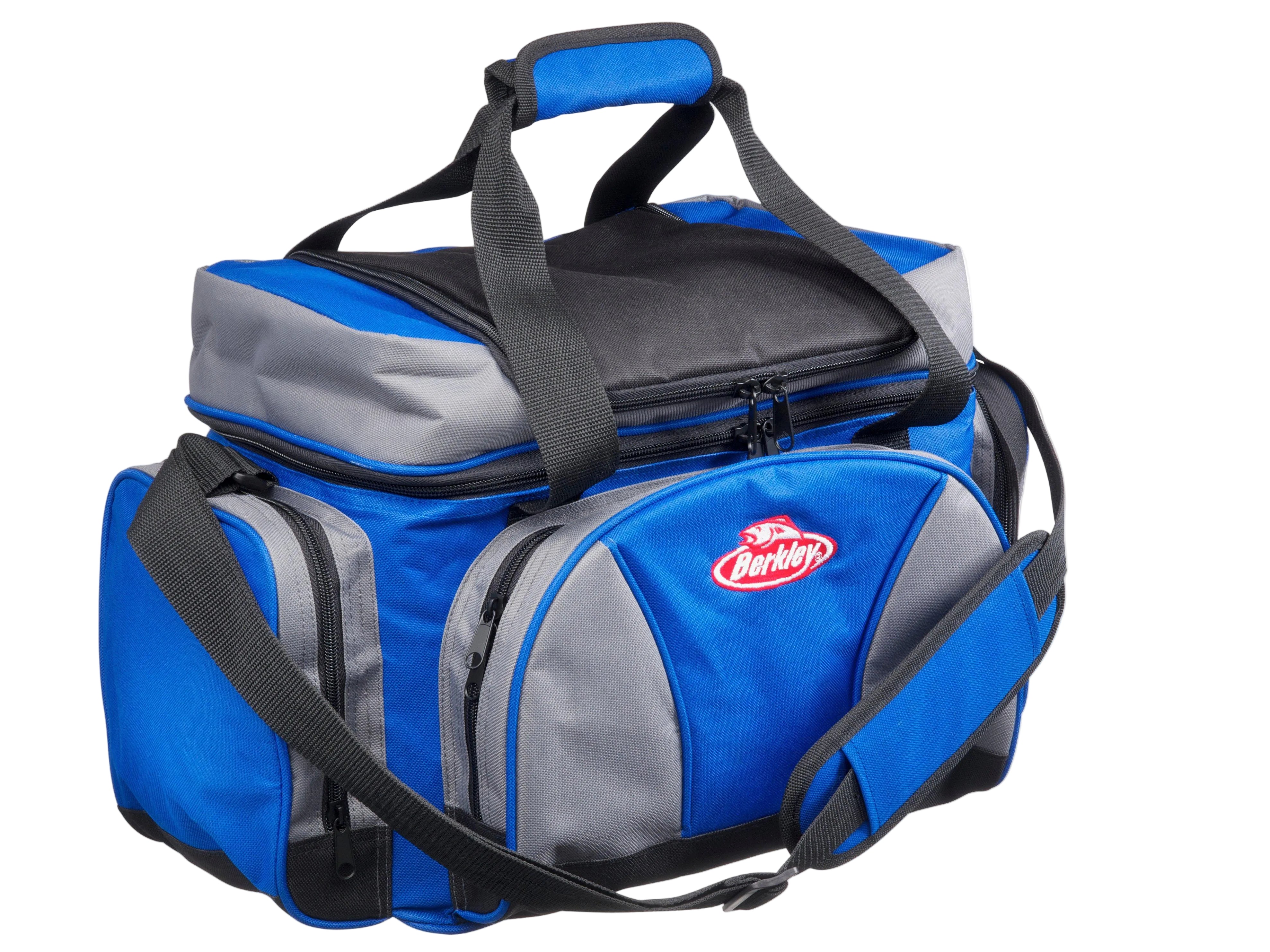 Berkley System Bag Large borsa pesca blu con 4 scatole